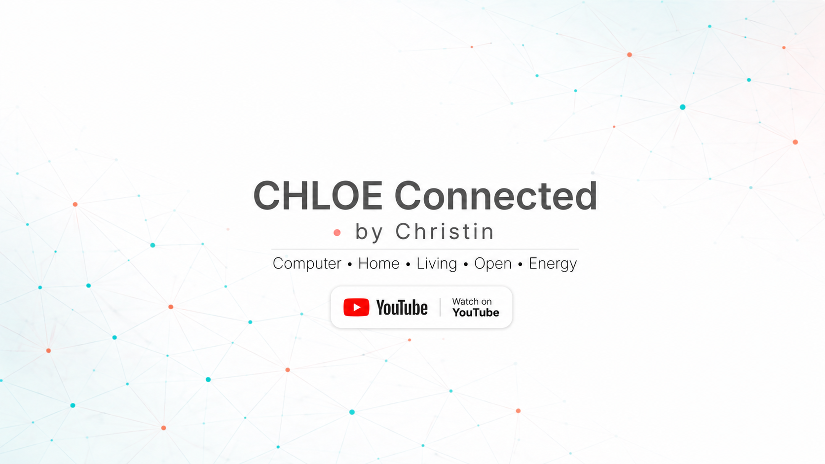 CHLOE Connected auf YouTube